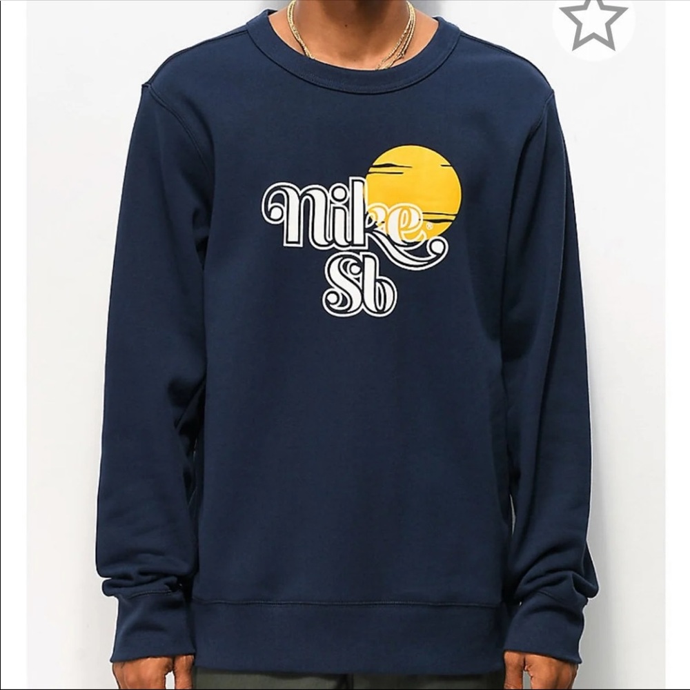 Nike SB Icon Sunrise Obsidian Crew Neck